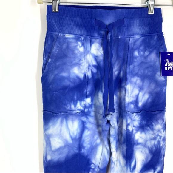 JoyLab Women's High-Rise Cropped Straight Leg Jogger Pants with Raw Hem Size XS - Picture 4 of 8